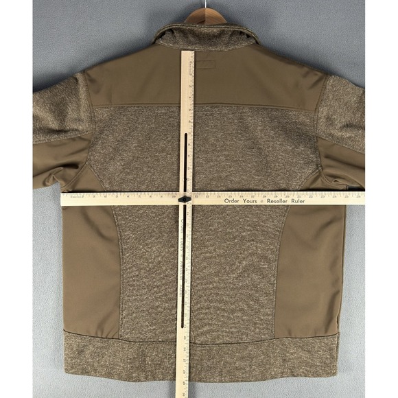 NRA Jacket XL Brown Fleece Lined Embroidered Logo Eagle Crest Outdoor Hunting - Picture 7 of 7